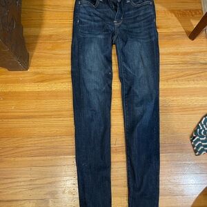 American Eagle Outfitters Dark Blue Skinny Jeans
